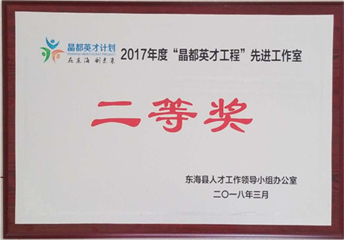 晶都英才工作室二等奖